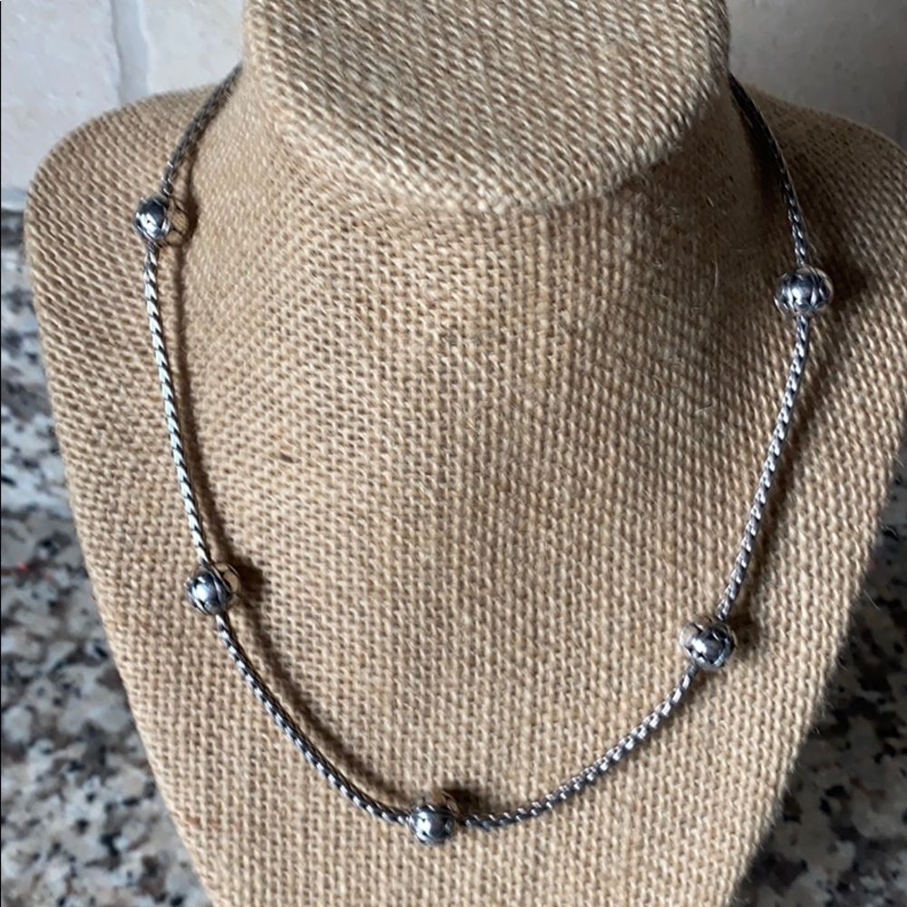 John Hardy Station Necklace. 18 inches.